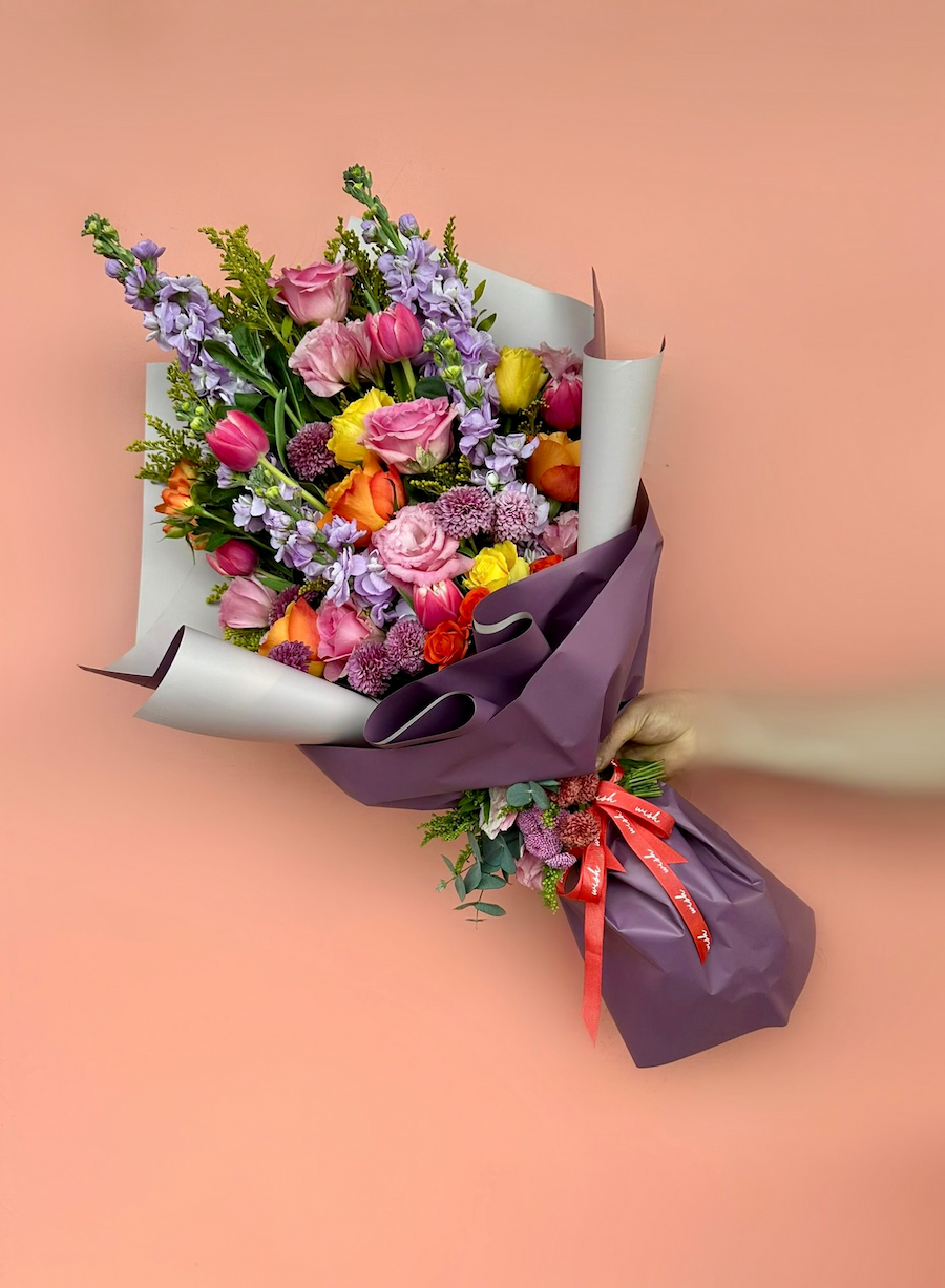 Colourful Love Renkli Karışık Buket